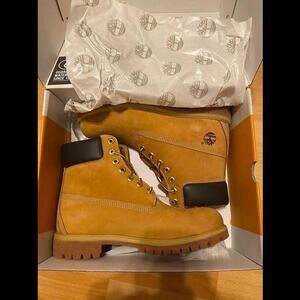 Timberland Premium 6 in waterproof boot wheat nubuck size 9.5